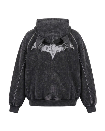 Headphones Hoodie back